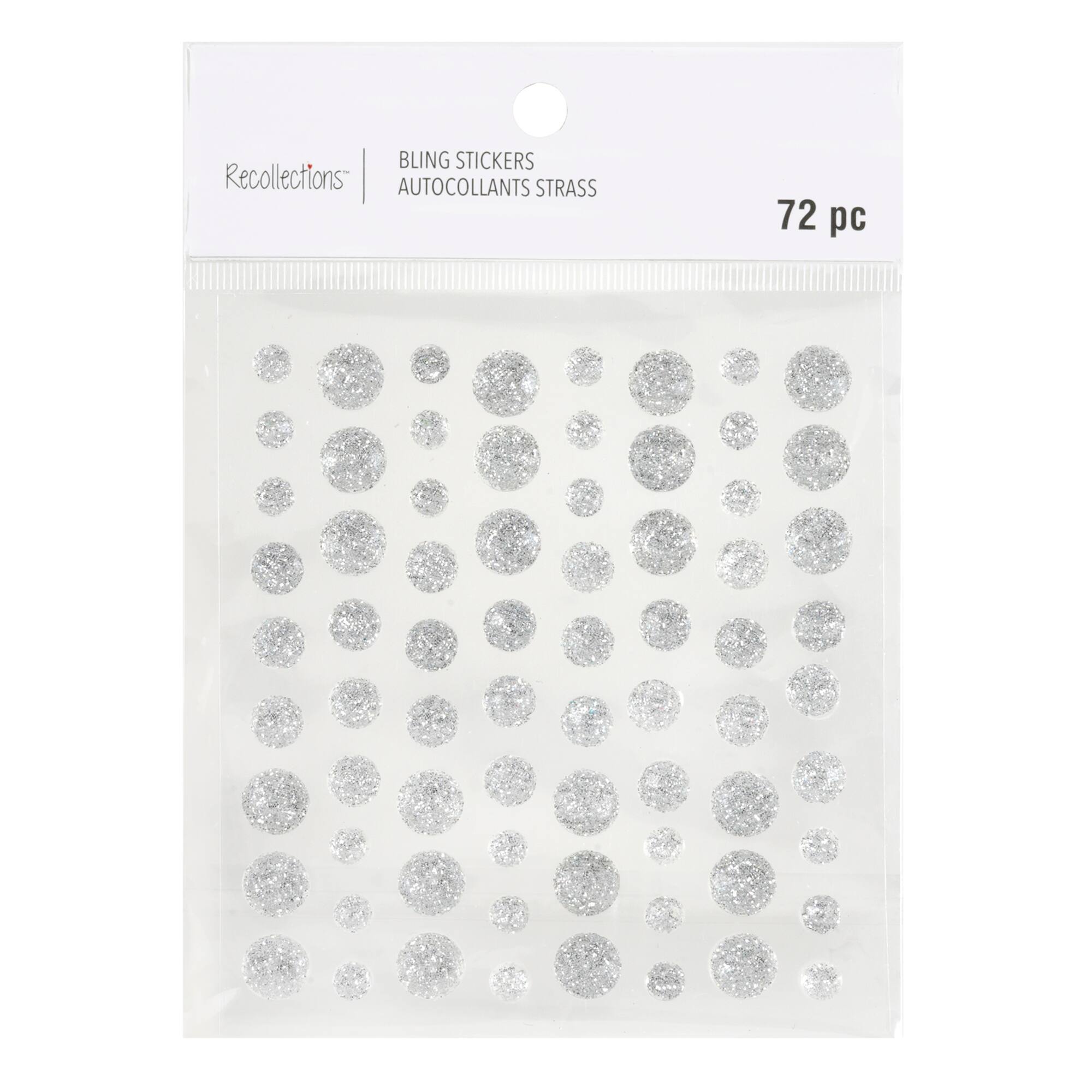 Recollections™ Rhinestone Stickers, Glitter Assortment
